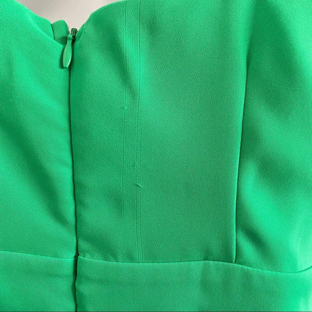 Superdown • Revolve Ruched Cami Mini Dress Green • Small - Picture 10 of 10
